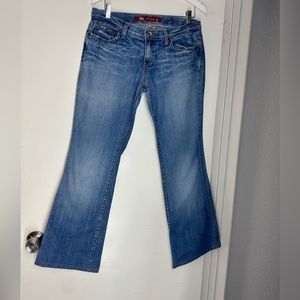 Express X2 Vintage Jeans Denim Laboratory Made in USA Stretch Cotton Size 29